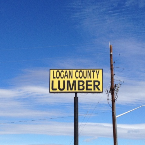Sign reading 